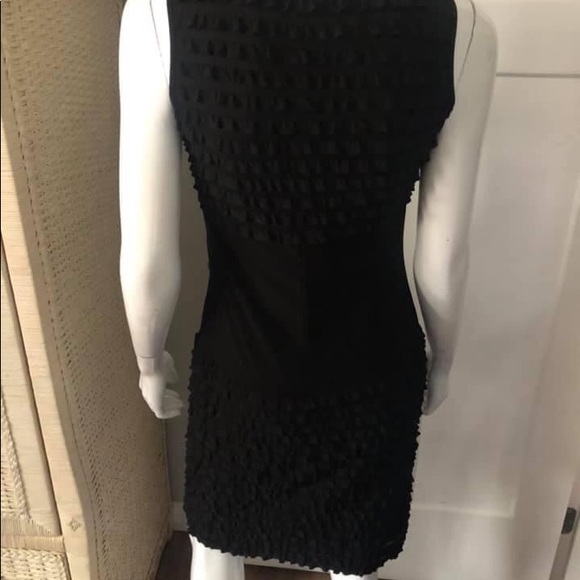 Joseph Ribkoff Stretchy Ruffle Dress - Picture 4 of 7